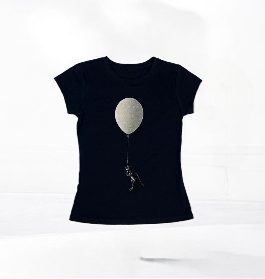 Camiseta Dinosaurio con globito