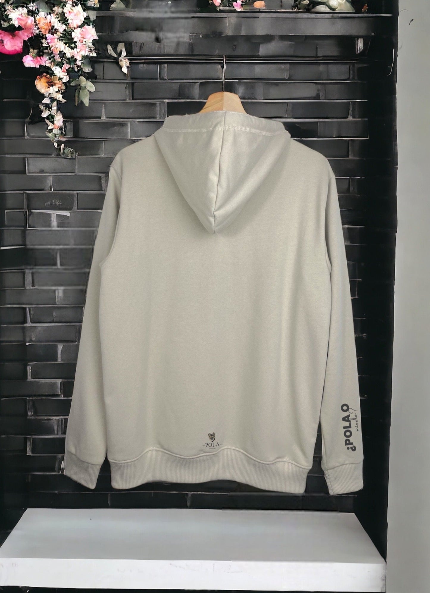 Hoodie Oversize con cremallera Pola o Miedo?
