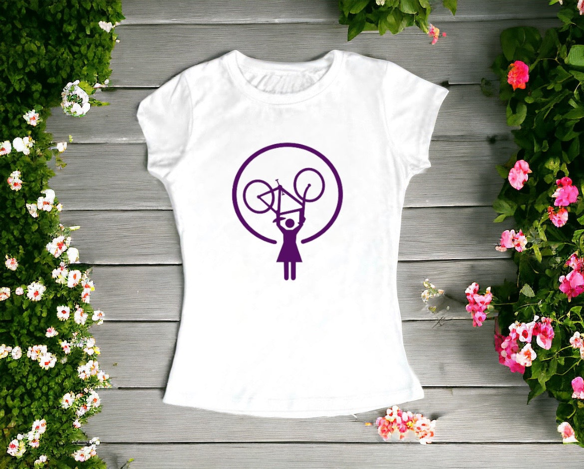 Camiseta Cyclist Girl