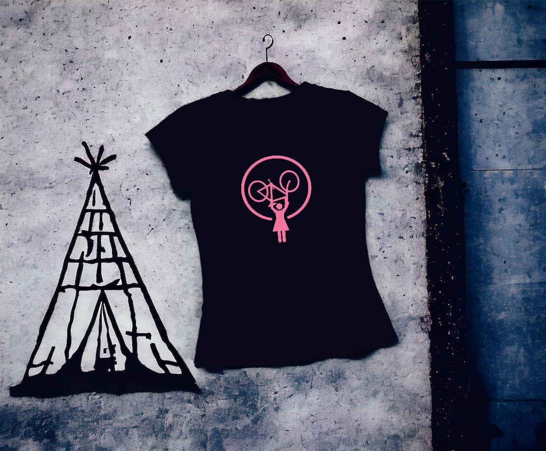 Camiseta Cyclist Girl