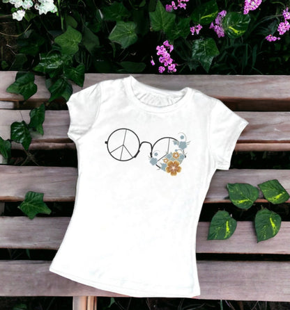 Camiseta Peace Glasses