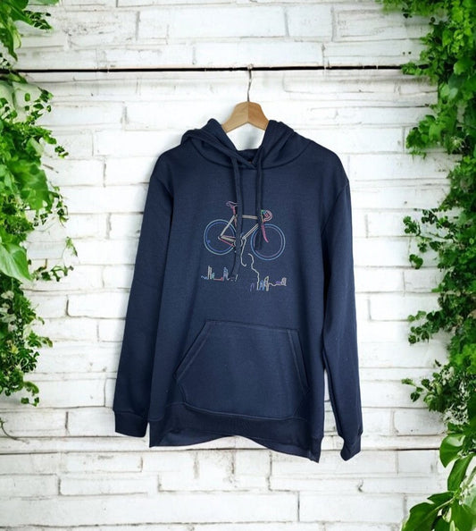 Hoodie Oversize Urban Bike Neon