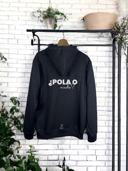 Hoodie Oversize con cremallera Pola o Miedo?