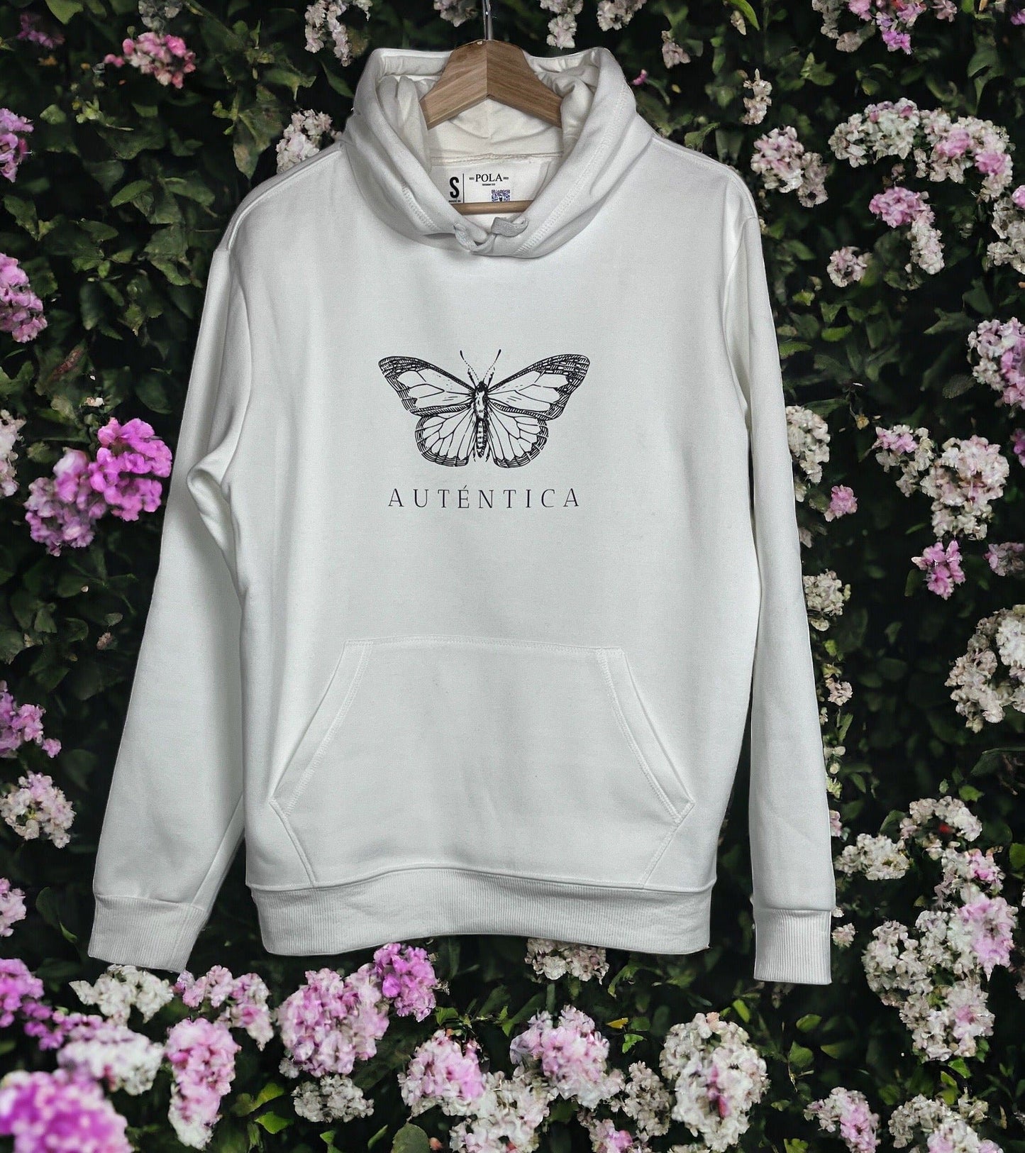 Hoodie Oversize Mariposa Autentica