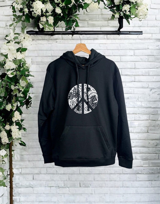 Hoodie Oversize Signo Hippie