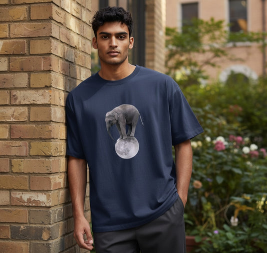 Camiseta Elefante en la Luna