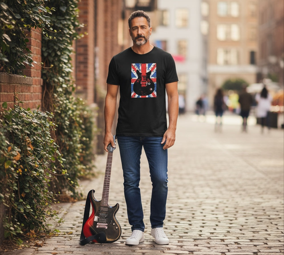 Camiseta UK Guitar