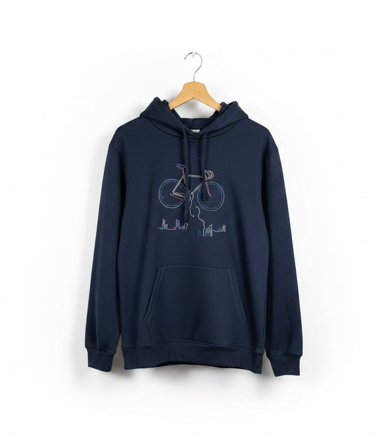 Hoodie Oversize Urban Bike Neon
