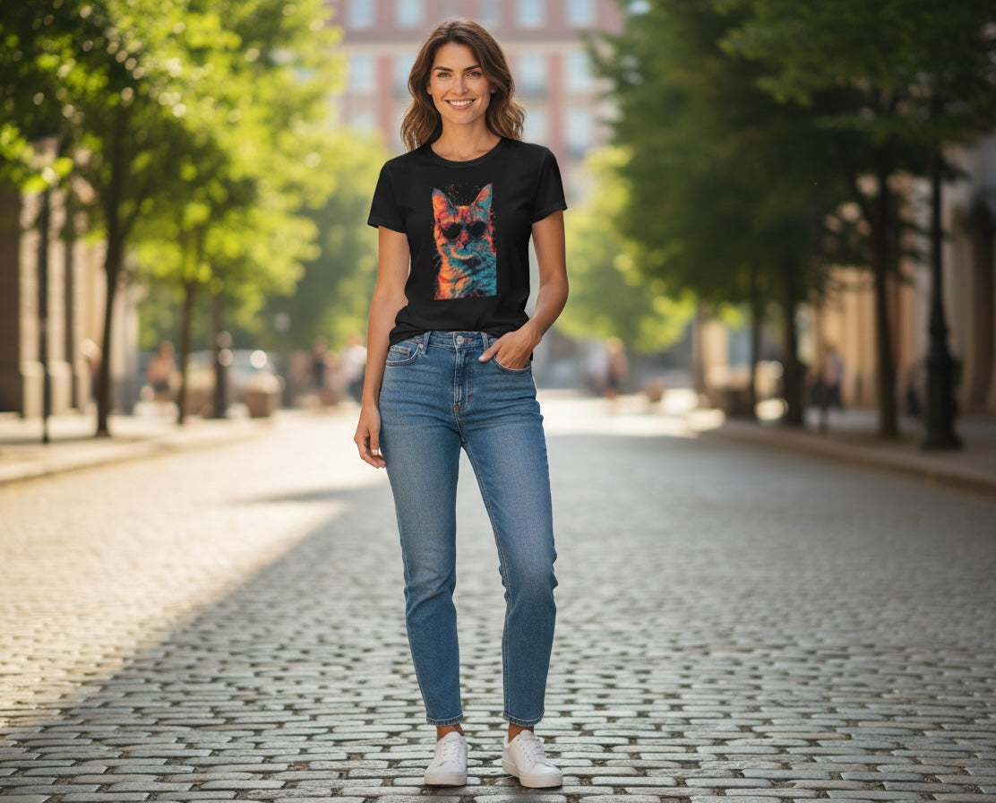 Camiseta Cool Cat