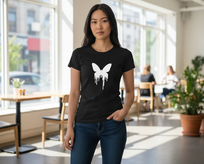 Camiseta Mariposa Blanca